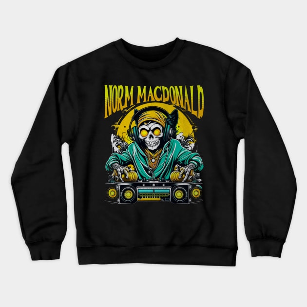 Norm Macdonald Crewneck Sweatshirt by darkskullxx